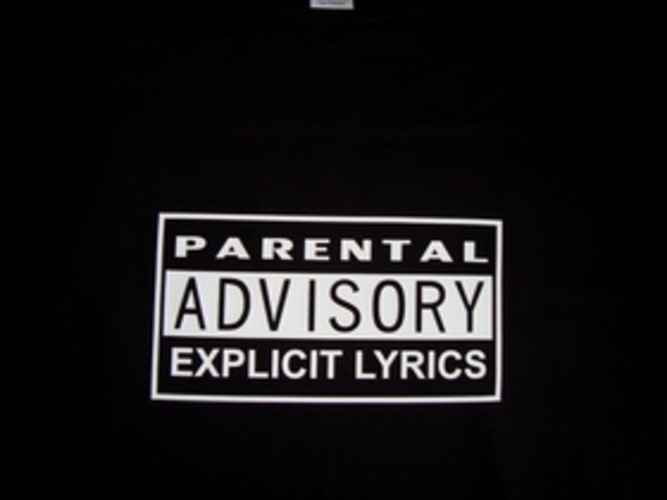 parental advisory explicit lyrics shirt