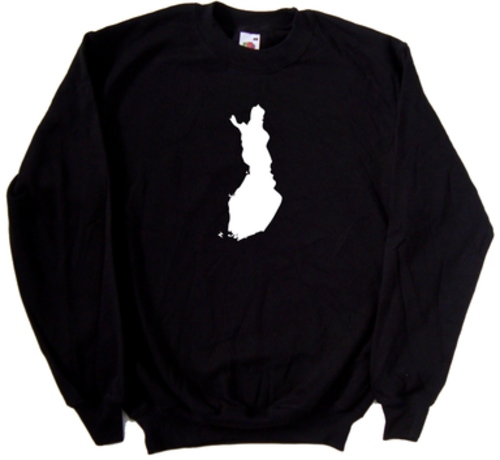 Finland Outline Sweatshirt | eBay